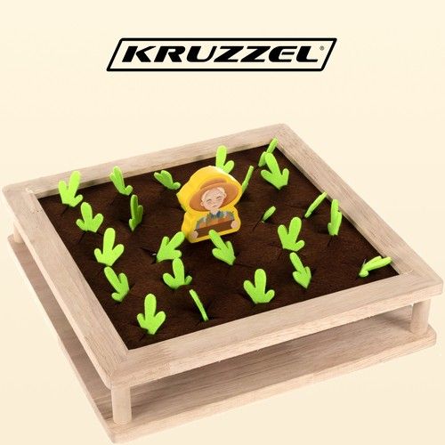 Dřevěné puzzle - farma Kruzzel 22755