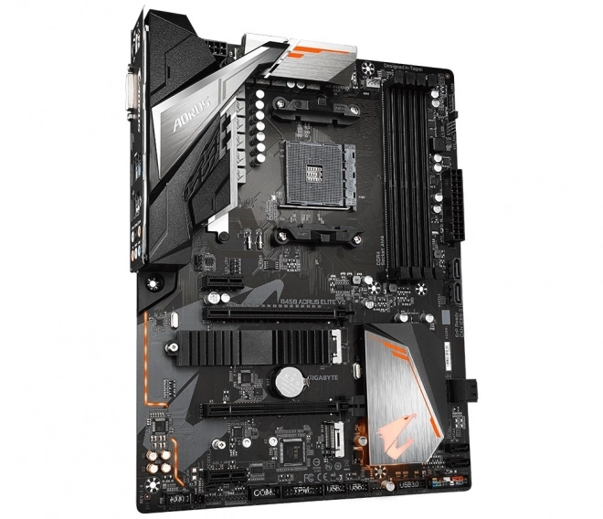 Základní deska B450 AORUS ELITE V2 AM4 4DDR4 DVI/HDMI/M.2 ATX