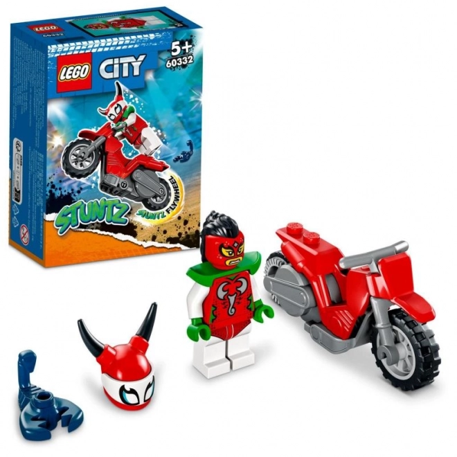 LEGO City 60332 Škorpioní kaskadérská motorka