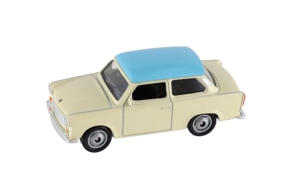 Auto Welly Trabant 1:60 kov 7cm volný chod v krabičce