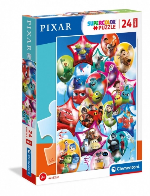 Puzzle 24 dílků Maxi Pixar Party