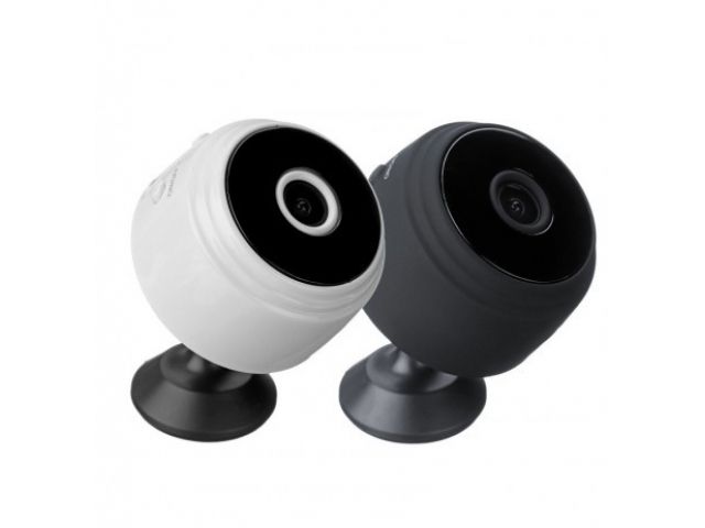 Mini bezdrátová kamera s nočním viděním A9,  WIFI, vzdálený přístup – Bílá