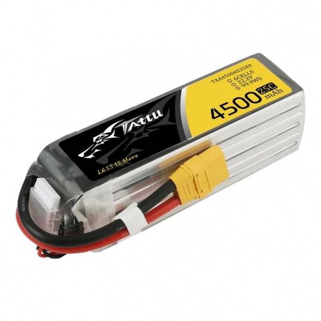 Baterie Tattu 4500mAh 22,2V 25C 6S1P XT90