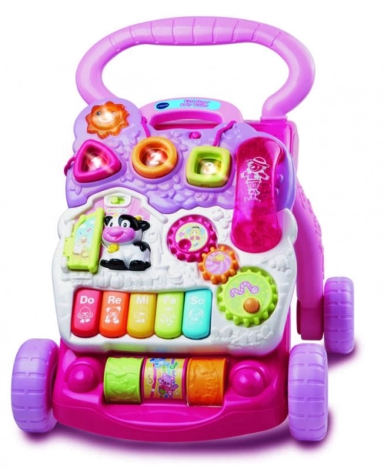 Vtech Chodítko - Uč se a poznávej CZ – Růžové