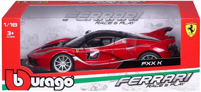 Model auta Ferrari FXX K od Bburago