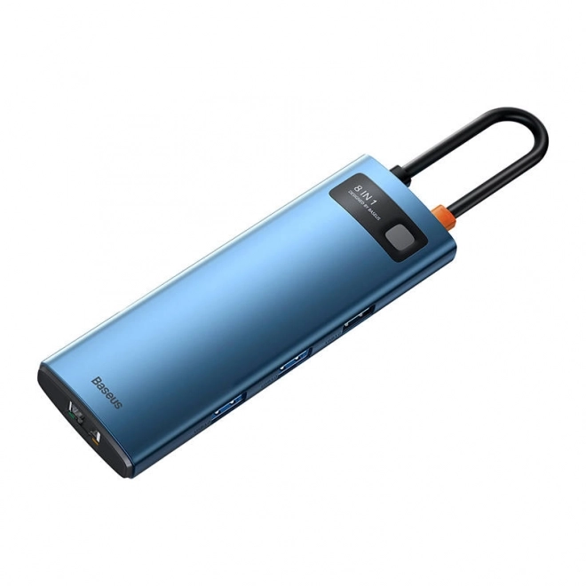 Baseus Hub adaptér 8v1 USB-C na 3x USB 3.0 + HDMI + USB-C PD 4K HD