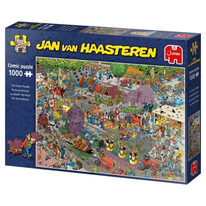 JUMBO Puzzle Květinový průvod 1000 dílků