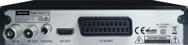 Dekodér MaxTVT2 DVB-T2