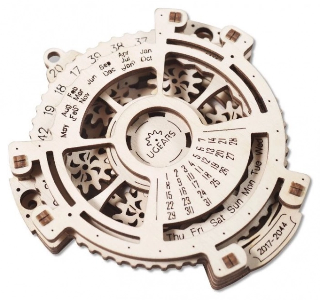 Ugears 3D puzzle - Lodní kalendář 24 dílků