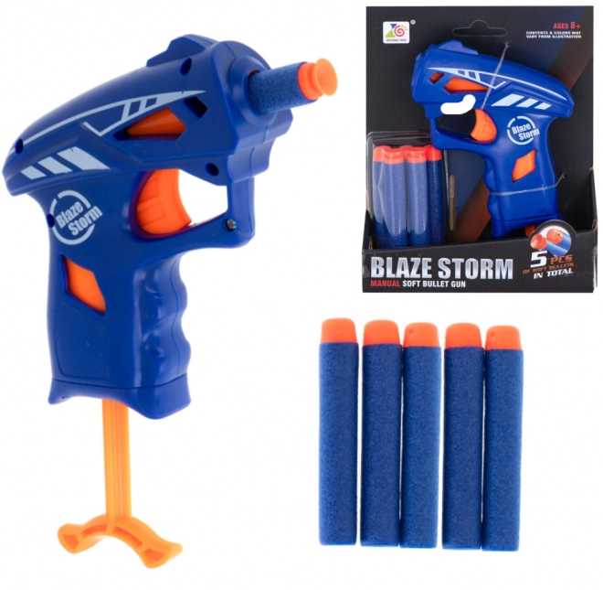 Pistole Blaze Storm Nerf + 5 nábojů