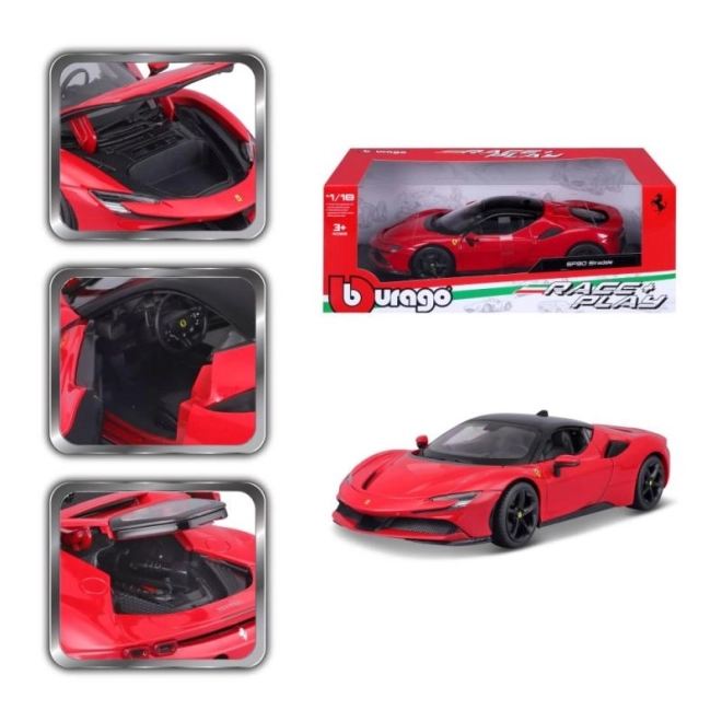 Kovové autíčko Ferrari SF90 Stradale od Bburago