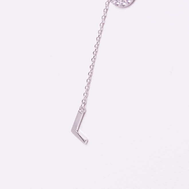 Slavnostní náhrdelník Xuping Love - stříbrný