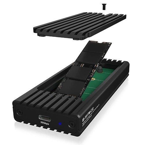 Šasi IB-1917M-C32 NVMe USB 3.2 Gen 2x2, 20 Gbit/s.