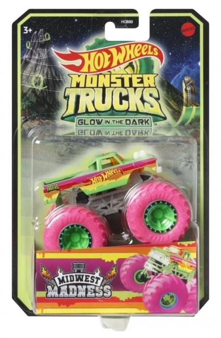 Hot Wheels Monster trucks svítící ve tmě HCB50 TV