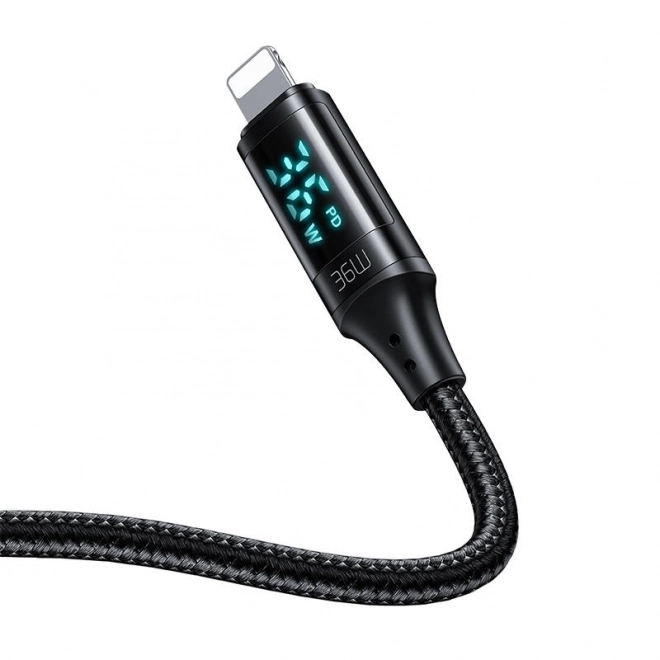 Kabel Mcdodo CA-1030 USB-C na Lightning, 36 W, 1,2 m (černý)