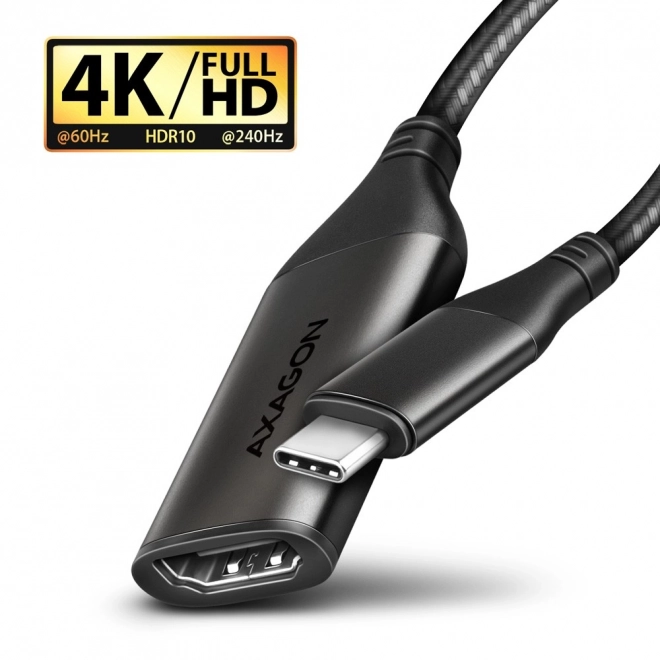 RVC-HI2M Adaptér USB-C -> HDMI 2.0 4K/60Hz Hliník, 25cm kabel