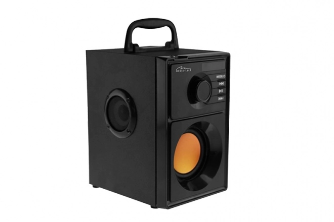 BOOMBOX BT Speaker MT3145 Bluetooth 5.1+EDR/FM/MP3/MicroSD/USB/AUX/Pilot/USB-C/LED/RMS 15W/PMPO 600W