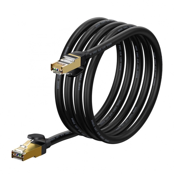 Síťový kabel Baseus Ethernet RJ45, 10 Gb/s, 2 m (černý)