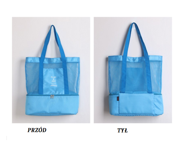 Pikniková taška s termokapsou - modrá