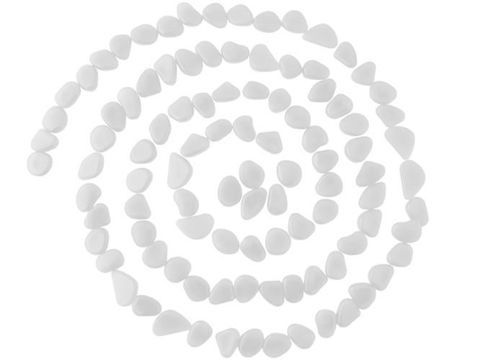 Svítící kameny - 100 kusů – Bílé