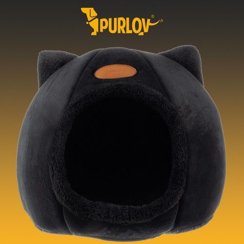 Plyšový pelíšek pro kočky - Purlov 21947