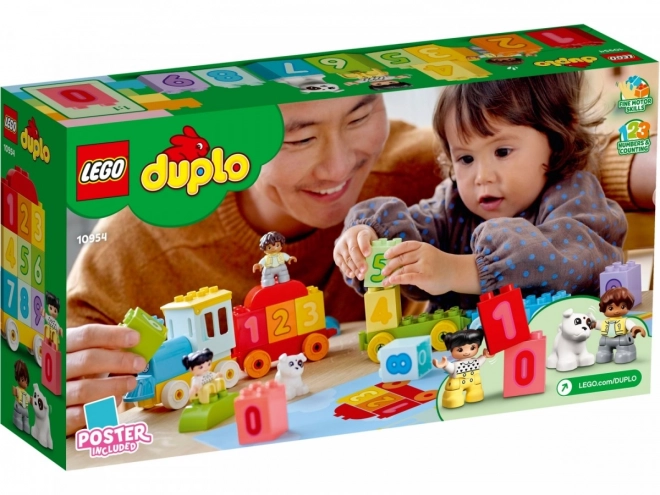 LEGO Duplo 10954 Vláček s čísly – Učíme se počítat