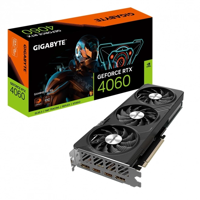 Grafická karta GeForce RTX 4060 GAMING OC 8G GDDR6 128bit 2DP/2HDMI