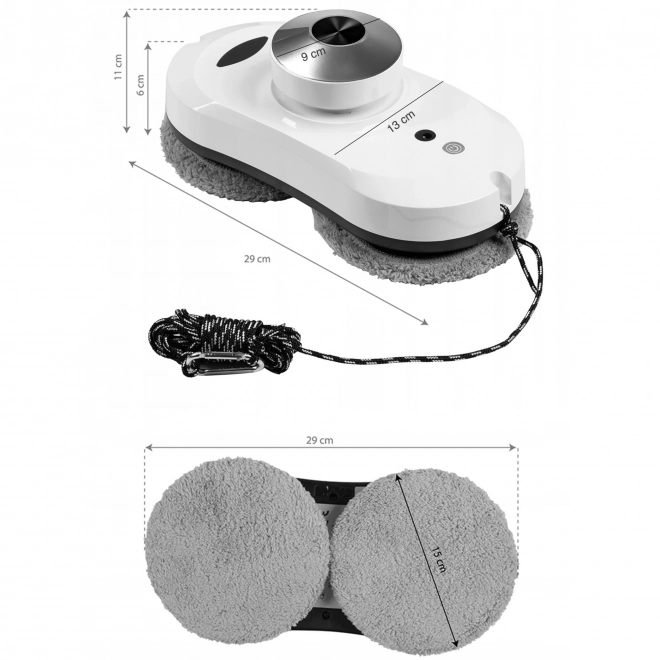 Automatické mytí oken WEBBER WM 169 robot