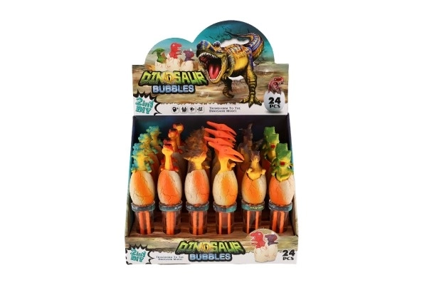 Bublifuk dinosaurus ve vejci 16cm mix druhů