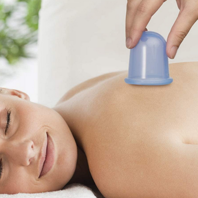 Sada silikonových bublinek pro masáž těla