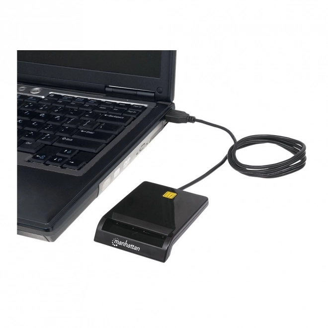 Chytrá externí čtečka kontaktních karet USB