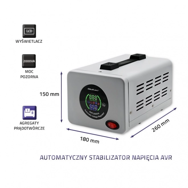 Automatický stabilizátor napětí AVR 2000VA