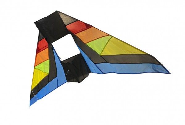 Barevný létající drak - 183 x 81 cm