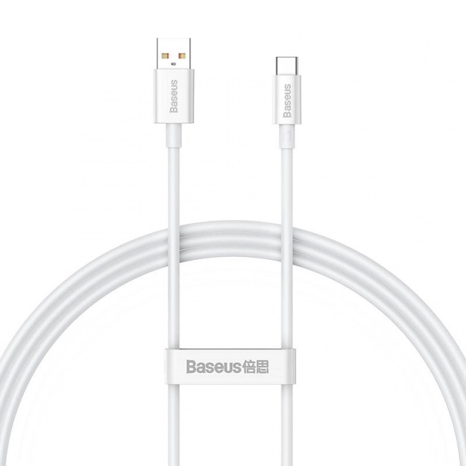 Kabel USB-C Baseus Superior 100W 1m (bílý)