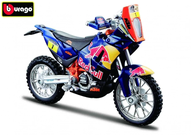 Kovový model motocyklu KTM 450 Rally Dakar