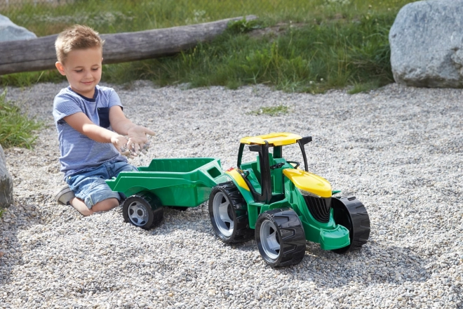 Lena Traktor bez lžíce a bagru s přívěsem