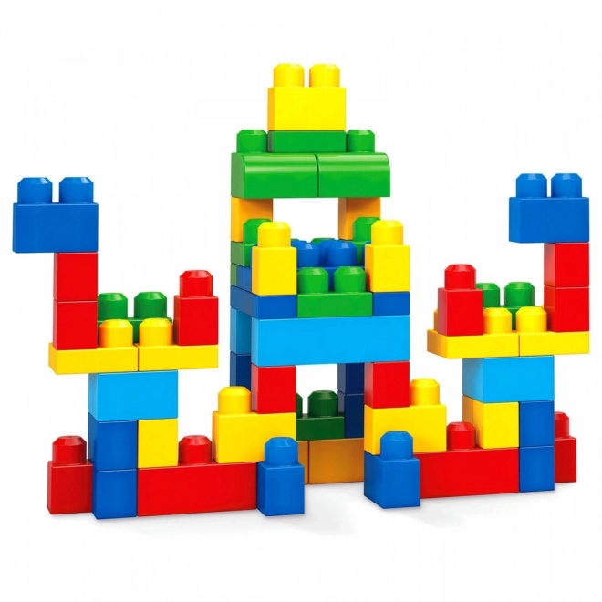 Mega Bloks First Builders Kostky v plastovém pytli 60 ks