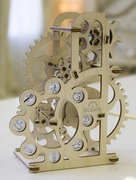 Ugears 3D puzzle - Dynamometr 48 dílků