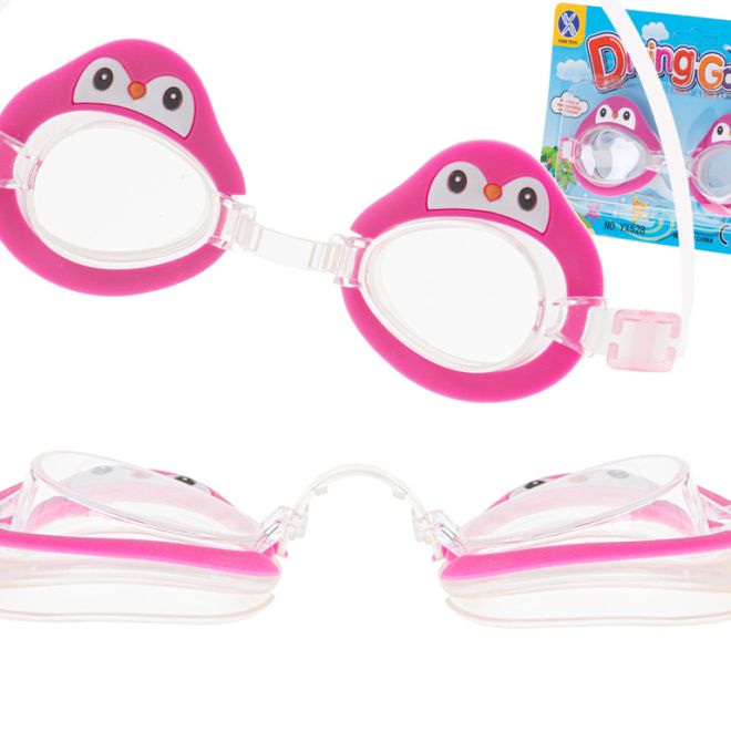 Dětské plavecké brýle maska tučňák