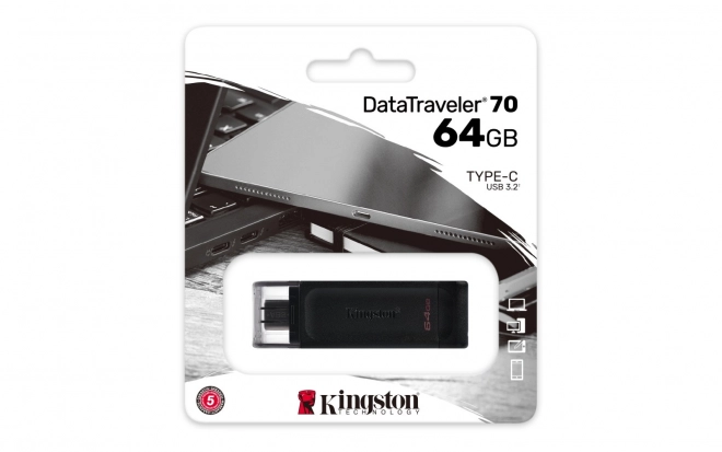 DT70/64GB USB-C 3.2 Gen1 flash disk