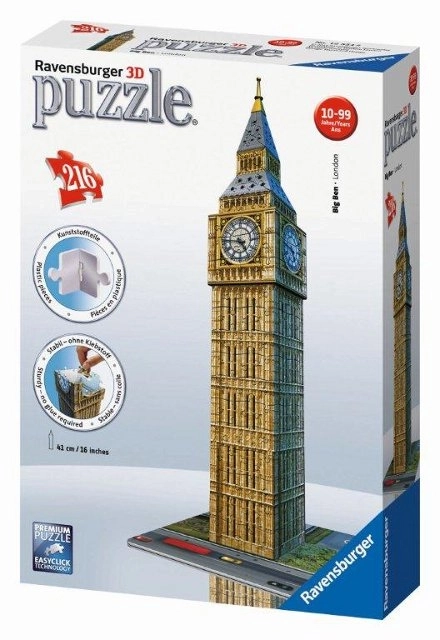 Big Ben 3D 216 dílků