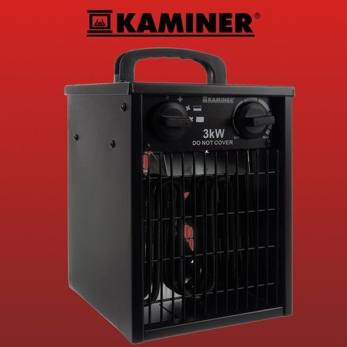 Elektrický ohřívač s ventilátorem Kaminer 21872