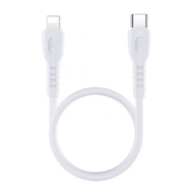 Kabel USB-C-lightning Remax Ledy, RC-C022, 30cm, 20W (bílý)