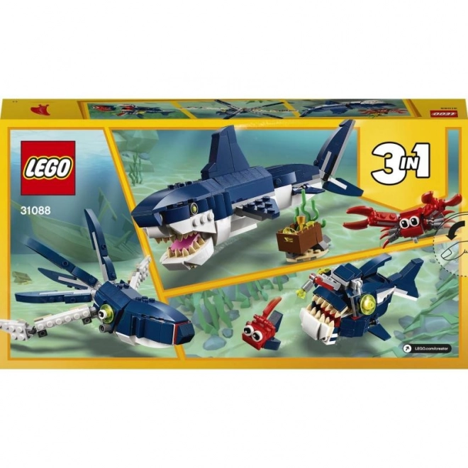 LEGO Creator 3v1 31088 Tvorové z hlubin moří