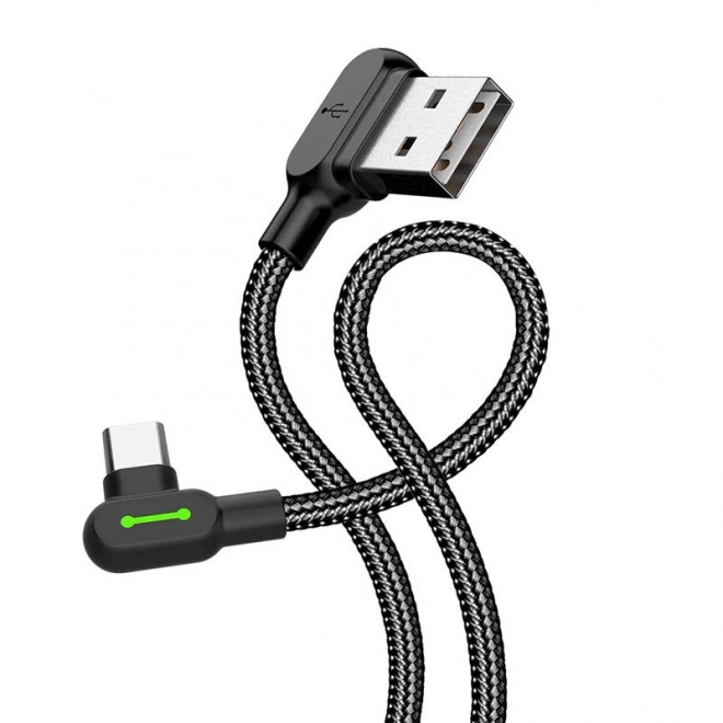 Kabel USB na USB-C Mcdodo CA-5280 LED, 3 m (černý)