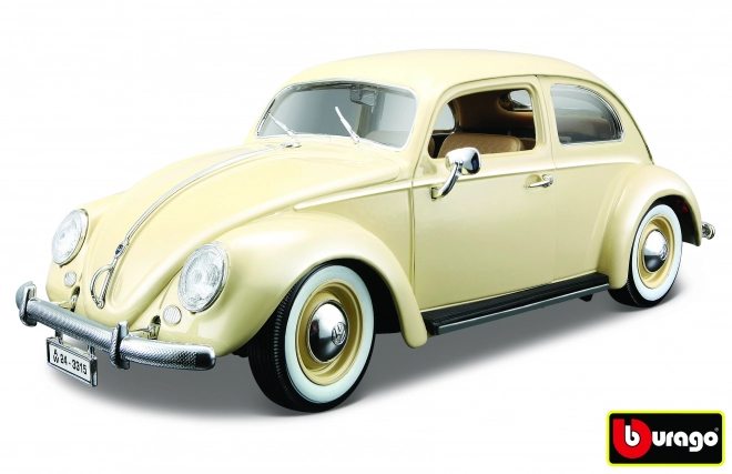 Bburago 1:18 Volkswagen Beetle 1955 Beige