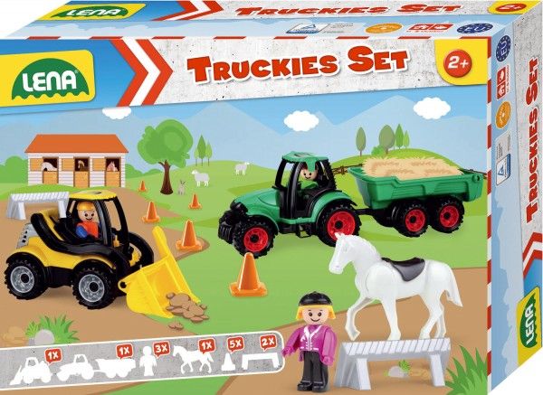 Truckies farmářský set s přívěsem a doplňky