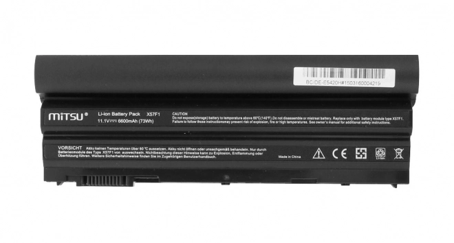 Baterie pro Dell Latitude E6420 6600 mAh (73 Wh) 10,8 - 11,1 V