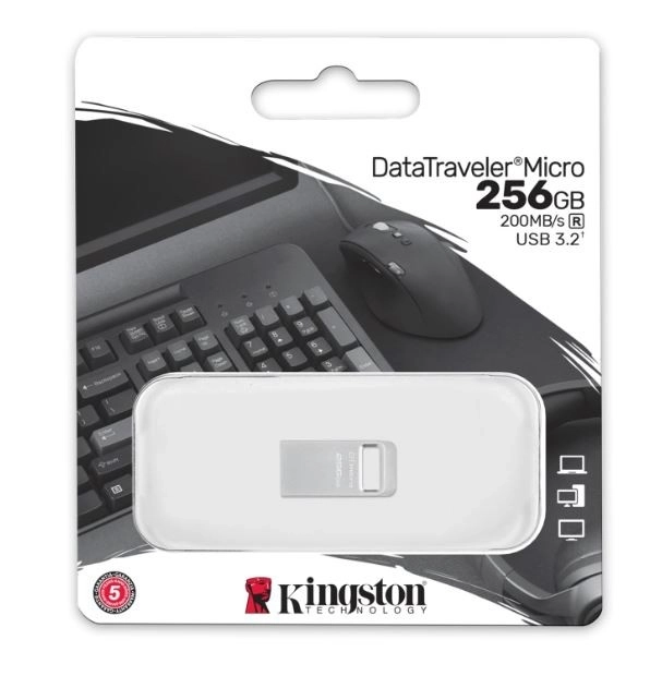 Data Traveler Micro G2 256GB USB 3.2 Gen1 Flash disk