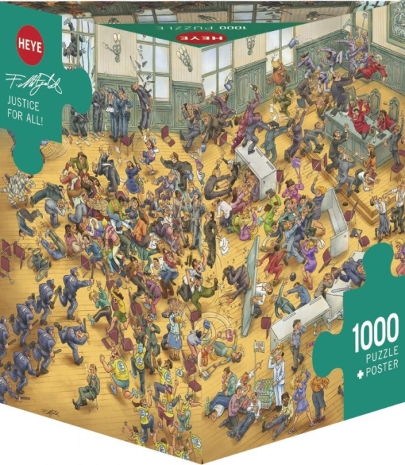 Puzzle 1000 prvků Spravedlnost pro všechny